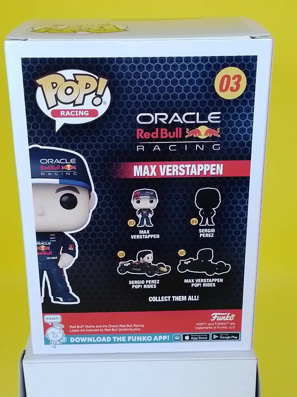 Funko Pop! Racing Oracle Red Bull Racing - Max Verstappen #03 - NIEUW – photo 3